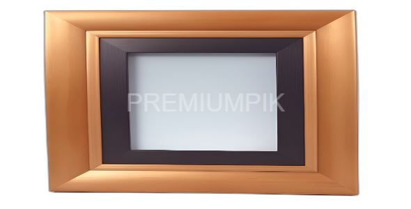 Frame on transparent background